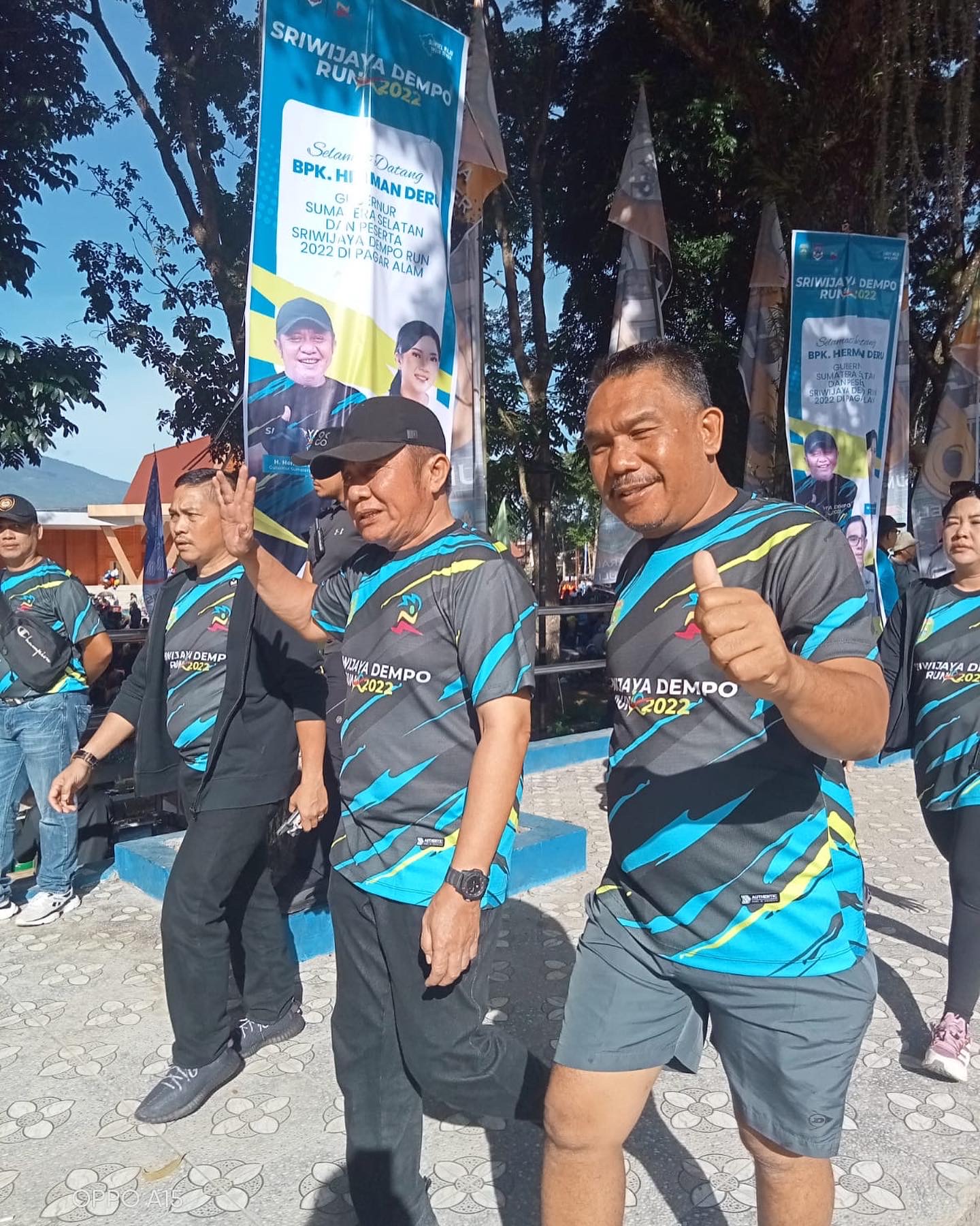 Kepala Disporapar Kota Prabumulih Menghadiri Acara Event Sriwijaya Dempo Run 2022